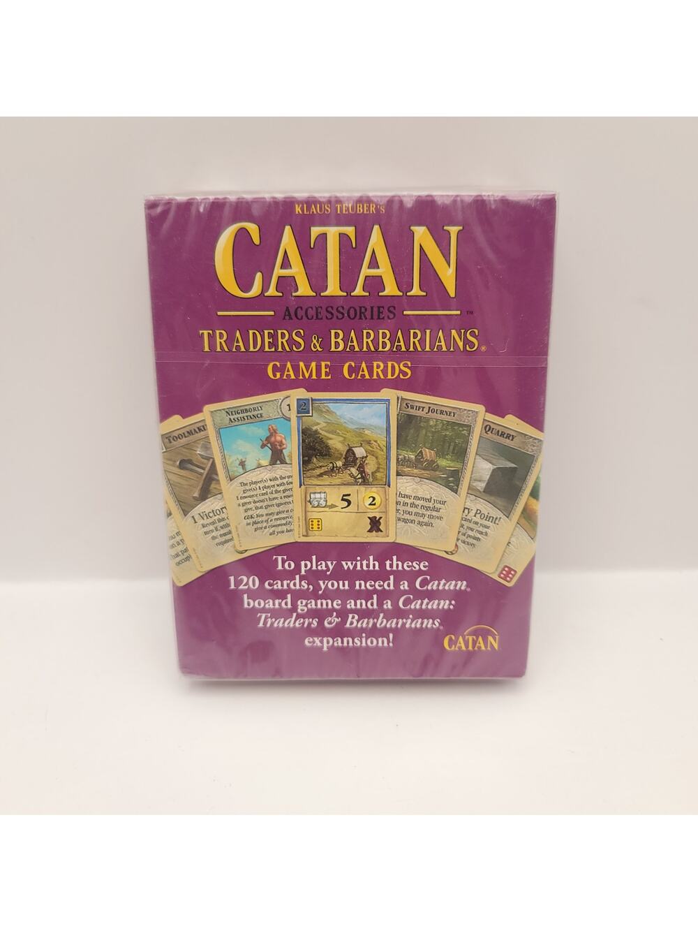 Catan AccessoriesTraders & Barbarians Game Cards Sealed New Card Game